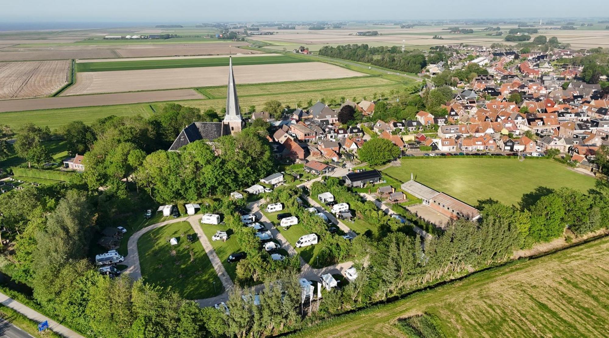 Camping Zee Van Tijd Holwerd Eksteriør bilde